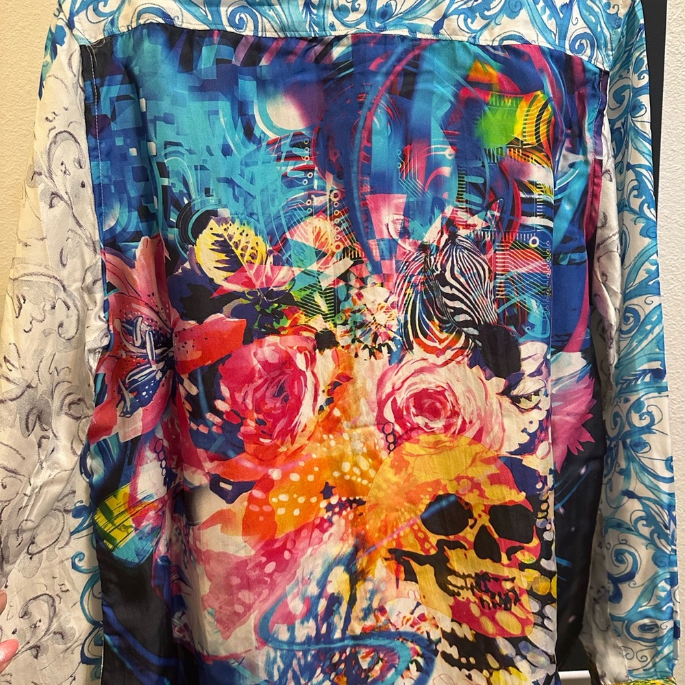 NWT Robert Graham Limited Edition “The B Hudson” 100% Silk 50%Off Original Price - Picture 13 of 14